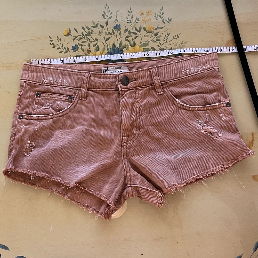 Free People Brown Shorts